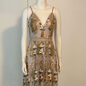 Stunning beaded maxi dress